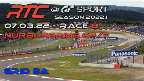 Live Rtc Serie Season Grid A Rennen N Rburgring Gp Deu