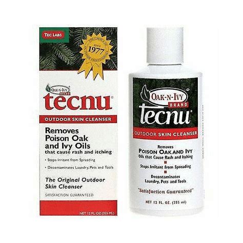 Tecnu Orig Outdoor Skin Cleanser Poison Oak And Ivy Treatment 12 Oz 2