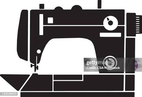 Sewing Machine Silhouette Photos And Premium High Res Pictures Getty