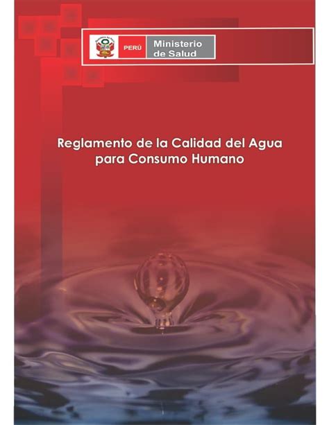 Requisitos De Calidad De Agua Y Sanciones Pdf