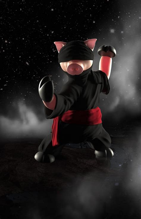 Ninja Pig By Everhobbes On Deviantart