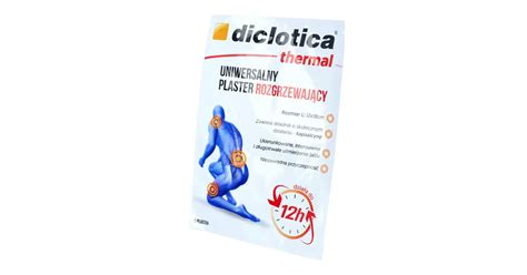 Diclotica Thermal uniwersalny plaster rozgrzewający na bóle