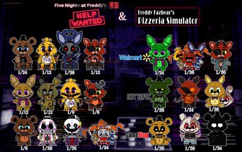 FNaF Special Delivery Mystery Minis concepts : r/fivenightsatfreddys