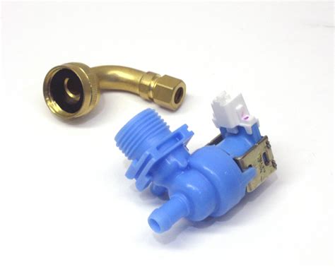 Dishwasher Water Inlet Solenoid Valve W10327250 With Adapater For