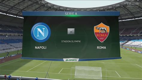 Napoli Vs Roma Pronostico Fifa 15 Serie A Tim 2014 15 Giornata 10