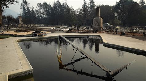 Calif. Couple Survives Wildfire in Neighbor’s Pool as ‘Wall of Flames ...