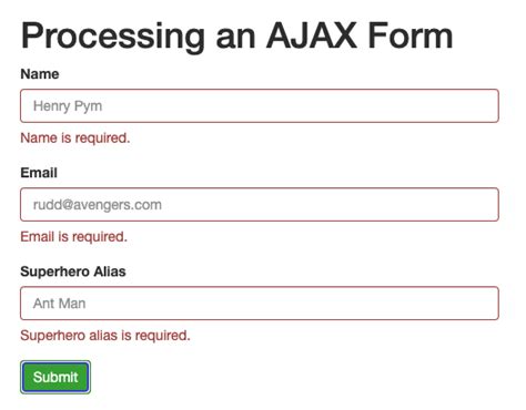 How To Submit AJAX Forms With JQuery DigitalOcean