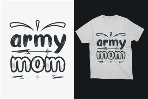 Army Mom T Shirt Design Graphic By Masum Bhuiyan · Creative Fabrica