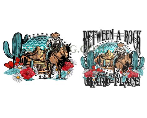 Western Cowboy Png Western Cowboy Png Pocket Set Western Sublimation Swansvg