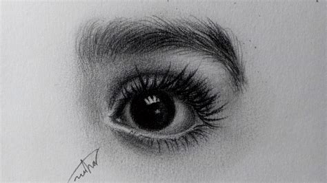 Realistic Eyeball Drawing