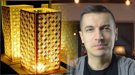 Laser Cut Lampshades Based On Sacred Geometry Patterns YouTube