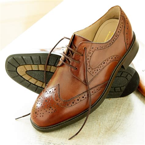 Footkaki | Ealing – Men’s Formal Brogues by DB Wider Fit Shoes