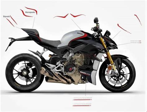 V Aufkleber Kit Panigale Sp Design Rot F R Ducati Streetfighter