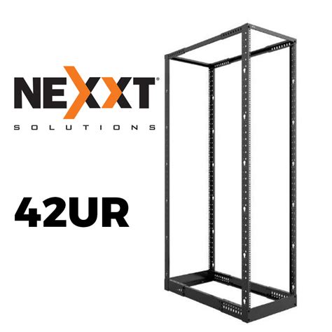 Rack Abierto De Piso 4 Parantes 42ur Tecnit