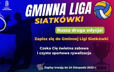 Rusza druga edycja Gminnej Ligi Siatkówki UG SZYDŁOWO