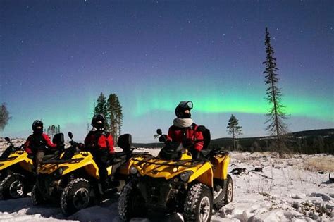 Tour En Quad Bajo La Aurora Boreal Por Los Bosques De Rovaniemi