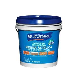 Resina Acrílica Impermeabilizante Premium Base Água Incolor Seca Rápido