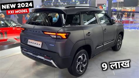 Brezza 2024 New Model Maruti Brezza 2024 Model Price Specification