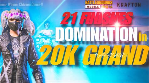 21 FINISHES DOMINATION In 20k GRAND SOLO 8 FINISHES FREE MAN POV