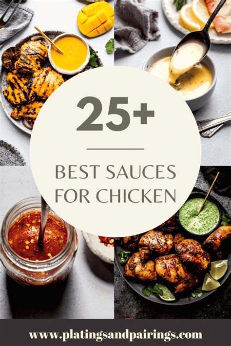 Delicious Sauces For Chicken Quick Easy