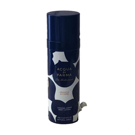 Acqua Di Parma Blu Mediterraneo Arancia Di Capri Body Lotion Spray Oz