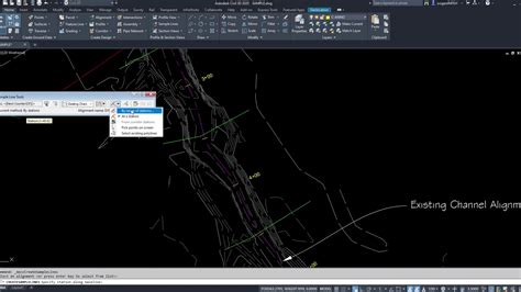 Autocad Civil 3d How To Create Sample Lines From Existing Lines Or