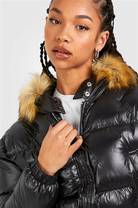 Boohoo Fur Hood Coat Deals Bellvalefarms