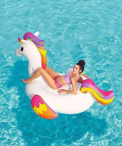 Unicornio Kawaii Inflable Flotador Gigante Mts Pileta En Venta En