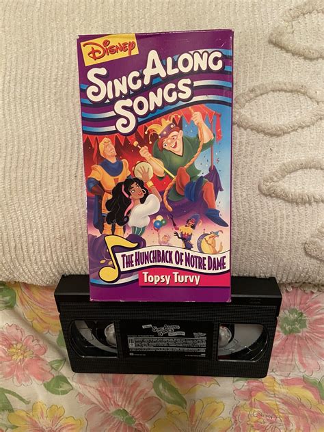 Walt Disney Sing Along Songs The Hunchback Of Notre Dame Topsy Turvy