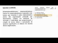 Empreendedorismo Prova Unopar Prova Parte Empreendedorismo