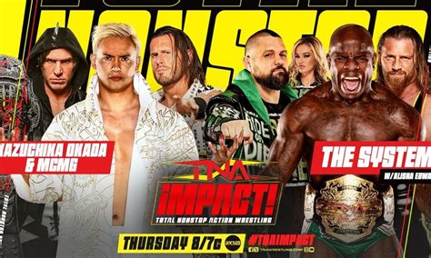 Cartelera Tna Impact Del De Enero En Vivo