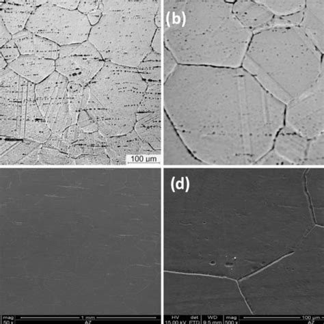 Microstructure Of The Inconel H Alloy In Delivery State A B Lm