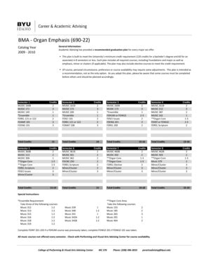 Fillable Online Byui Bma Organ Emphasis Byui Fax Email