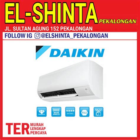 Jual AC DAIKIN FTP 15 AV 1 2 PK Breeze Standart UNIT ONLY Kota