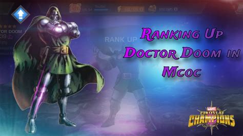 Rank 3 Doctor Doom Gameplay In Mcoc My 4th 6 Rank 3 Mcocgameplay Marvel Mcoc Doom