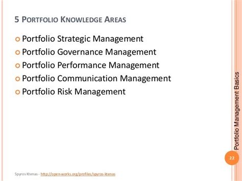 Program And Portfolio Management Basics Brief