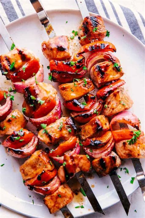 Sweet And Sour Pork Kabobs Dash Of Sanity