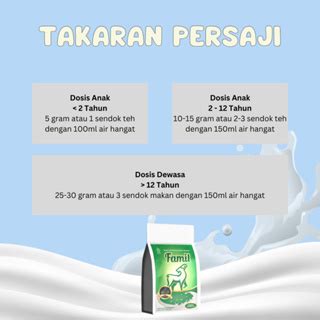 Jual Susu Kambing Etawa Bubuk Original Kolostrum Gram Kg Famil