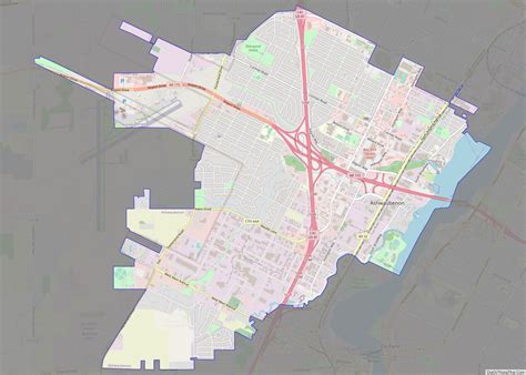 Map of Ashwaubenon village