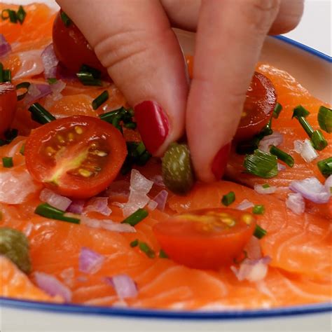 Salmon Carpaccio Recipe - Helena's Recipes