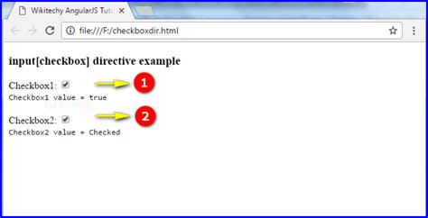 Angularjs Input Checkbox Wikitechy