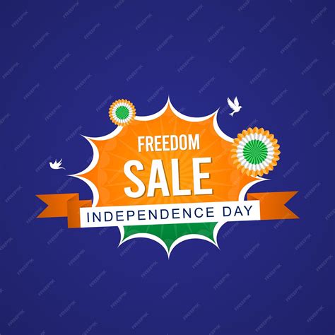 Premium Vector | Indian independence Day Sale and Offer tag poster
