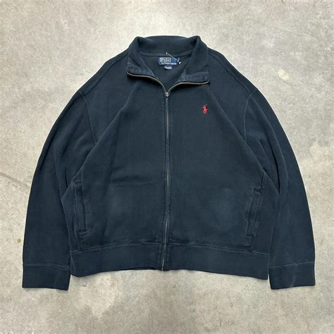 Polo Ralph Lauren Vintage 90s Polo Ralph Lauren Zips Up Sweater Grailed