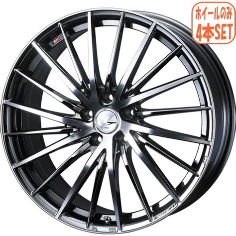 HOT STUFF シエンタ プリウス ホイール 本 レオニス FR インチ J 業者様法人様送料無料