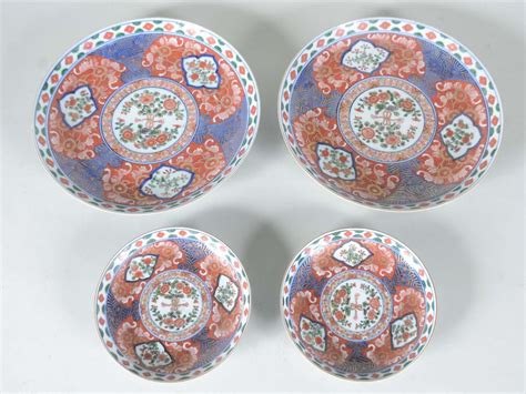 Quatro Pratos De Porcelana Oriental Imari Send Galeria Alphaville