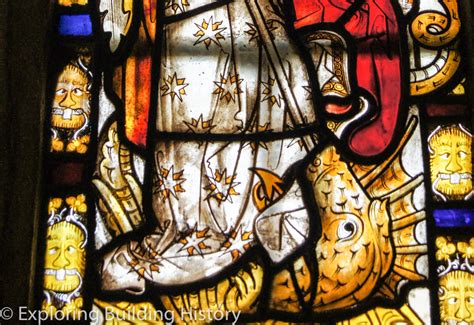 15th Century Stained Glass Saints Of The Golden Legend The Dragon Window Trull Somerset