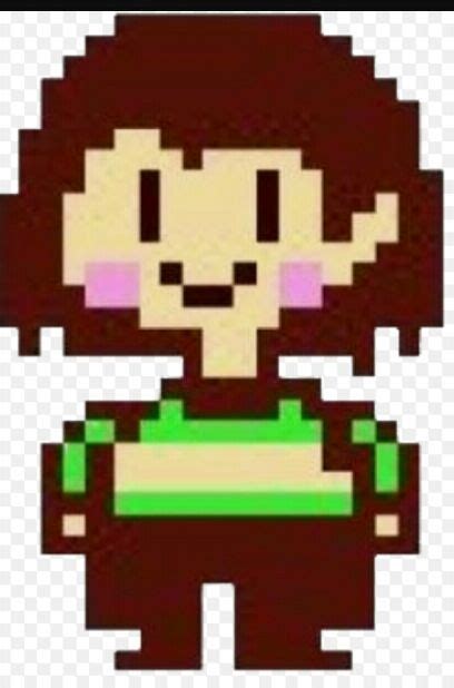 Chara Undertale Pixel Art