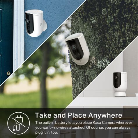 Kc S Kasa Smart Wire Free Camera System Tp Link Australia