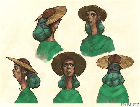 Fable 2 concept art "Hat" - Fable Photo (1298650) - Fanpop