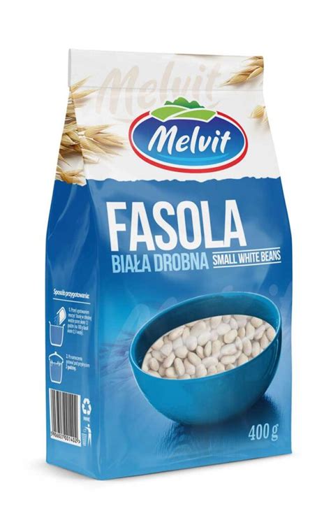 Fasola biała drobna 400 g Melvit S A